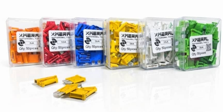 2d174e9e-9335-4f1f-b9c5-1af76c805751 فیوز دوپایه اصلی درجه یک ضد اشتعال مرال (MERAL) - تصویر 1