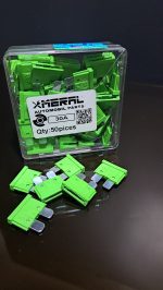 فیوز دوپایه اصلی 30 آمپر درجه یک ضد اشتعال مرال (MERAL) بسته 50 عددی - تصویر 6