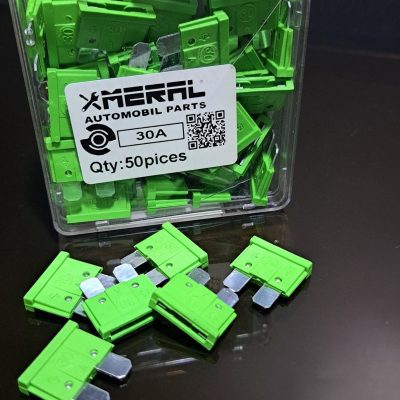 فیوز دوپایه اصلی 30 آمپر درجه یک ضد اشتعال مرال (MERAL) بسته 50 عددی - تصویر 6