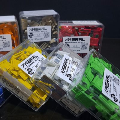 فیوز دوپایه اصلی 20 آمپر درجه یک ضد اشتعال مرال (MERAL) بسته 50 عددی - تصویر 3